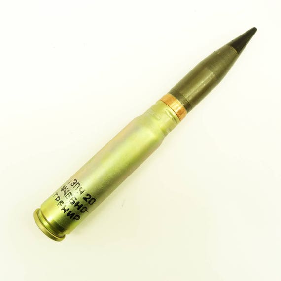 inert Soviet 30mm Round for Kamov Ka-50 Black