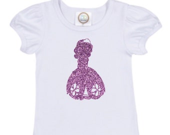 Disney Shirt for Girls - Disney Sophia the First Birthday - Sophia the First Shirt- Sophia the First Outfit - Sophia Birthday Party
