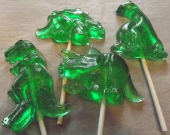 Dinosaur Hard Candy Lollipop Sucker