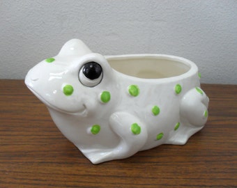 Ceramic Frog/Toda Planter Made In Japan