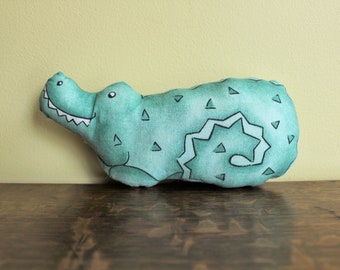 Vintage Cut, Sew & Stuff Stuffed Alligator