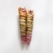 Rustic Spikey Pastel Pod Beads in Pink, Orange, and Green