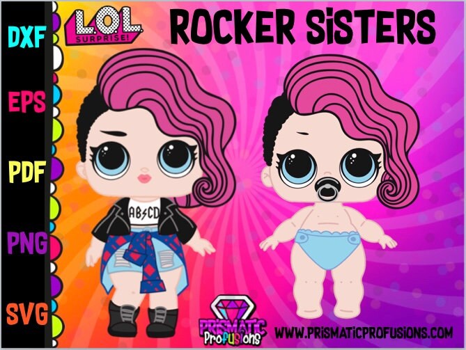 rocker baby lol doll