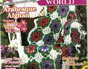 Crochet World Magazine - August 1997 Issue