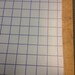 Vinyl Crafting Transfer Tape Sheet for craft vinyl - Blue grid lines - Silhouette - Cameo - Cricut - Cup Vinyl - Perfect for Oracal 651 use