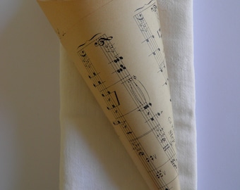Cornet en papier pour pétales personalisé