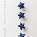 Starfish Drawer Knob In Distressed Nautical Blue-Metal-Seaside Cottage-Autumn Fall Trends-Coastal Bathroom-Beach House Kitchen-Ship