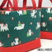Holiday Treat/Gift Card Bag Featuring Cats with Gifts