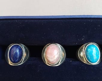 silver ring with your choice