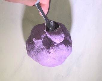 SCENTED- Grape Italian Ice-(2oz) Comes with mini spoon!