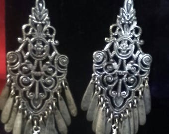Black Onyx dangle earrings