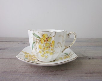 Vintage Paragon Bone China Teacup Wistaria