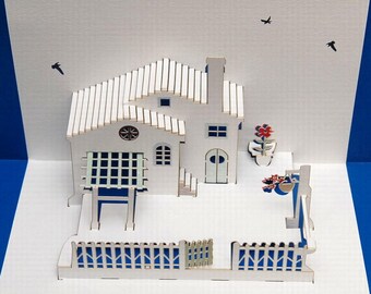 Home and Garden Pop-Up Greeting Card