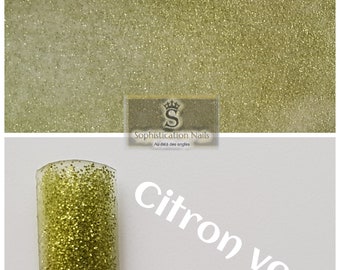 Resin acrylic nails 10gr lime green