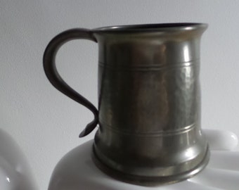 Tudric pewter William H Haseler of Birmingham Liberty of London, gothic revival tankard