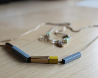 Modern Necklace/Kensie Necklace/Perfect for Sweaters and Shirts