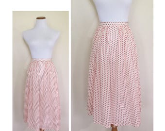 Vintage High Waisted Skirt