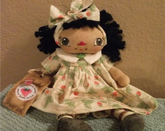 Primitive Raggedy Doll