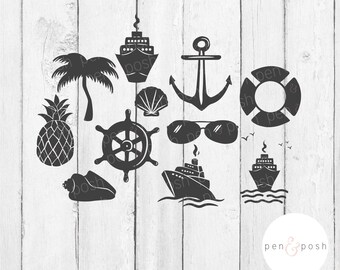 Cruise SVG - Cruise SVG Bundle - Vacation SVG - Nautical Svg - Cruise Ship Svg - Summer Svg - Cruise Life Svg - Ship Svg - Family Cruise Svg