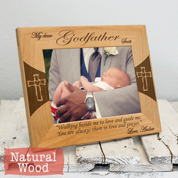 Godfather Frame Personalized Godfather Gifts Godfather