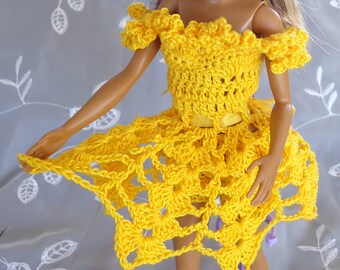 Dress for dolls (pattern in Spanish)