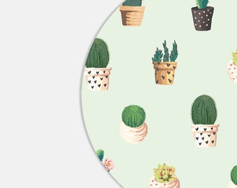 Cactus Mouse Pad Coworker Gift Office Supplies Gift Office Decor Cactus Mousepad Plants Office Desk Accessories Mouse Pad Mint Mouse Pad