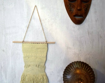 Weaving No.3 hand woven wall hanging