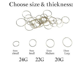 6mm nose ring etsy smallest nose ring size