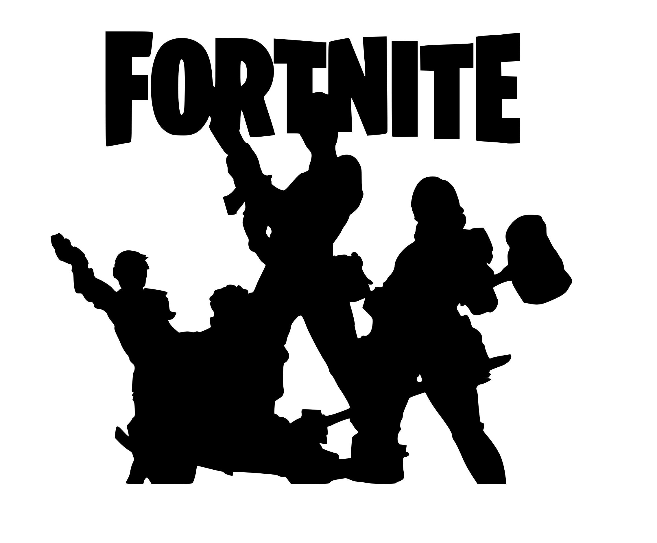 fortnite logo clipart