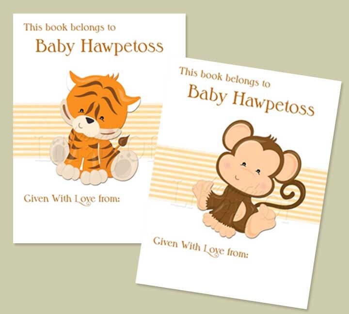 baby bookplates
