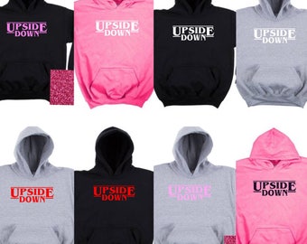 Upside Down Youth Hoodie Available in several color variations!!