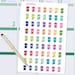 Planner Stickers - Trashcans