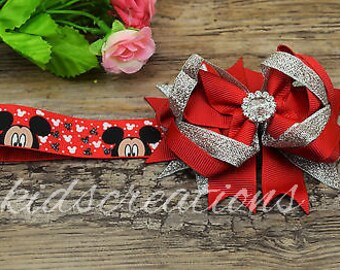 Personalised stunning magnetic pram charm corsage pink crown