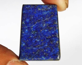 Designer Natural Blue Lapis Lazuli Cabochon, Stone From Afghanistan, Jewellery Crafts Supplies, Pendant Gemstone, Calibrated, Minerals, 5906