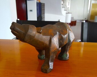 Polar Bear Polar Bear Sculpture bear sculpture polar bear figurine polar bear art animal white bear bear sculpture polar bears winter