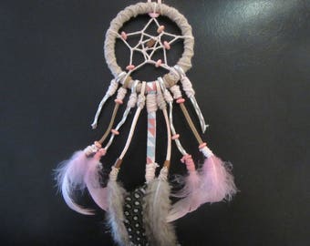 Dream catcher light pink and beige