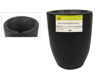 Salamander Super A6 Melting Crucible for Casting and Jewelry Making - CRU-0095