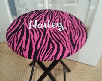 Personalized stool cover