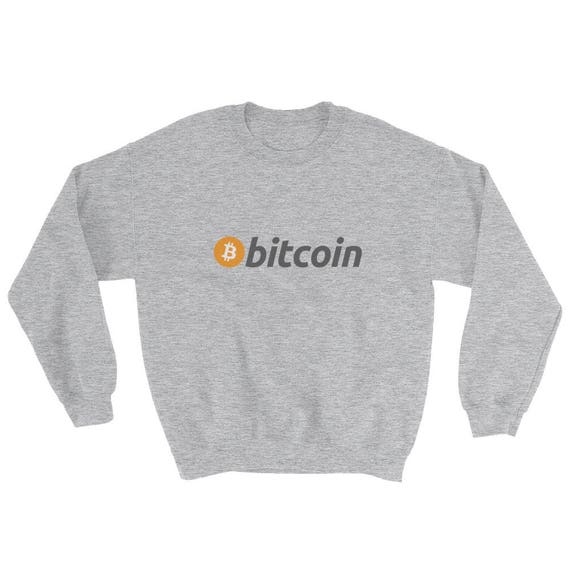 Bitcoin crypto-currency Digital Coin BTC Sweatshirt Sweater