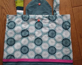 Foldable bag - reversible shopping bag Tote
