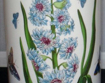 Portmeirion canaster hyacinth wood lid 7 1/2"