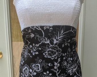 Black and White top/dress