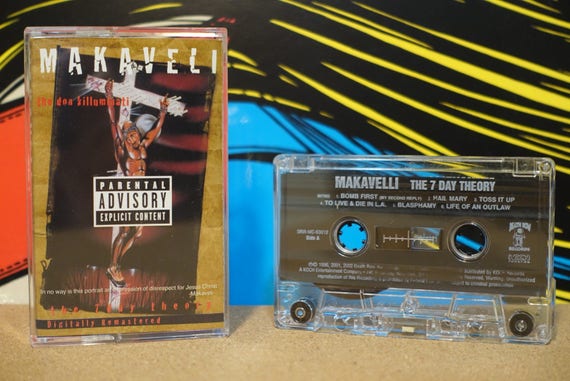 The Don Killuminati (The 7 Day Theory) by Makaveli Vintage Cassette Tape