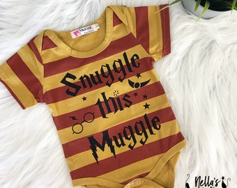 Baby Outfit - Outfit - Baby Clothes - Snuggle This Muggle - Baby Body Suit - Baby Boy Clothes - Baby Girl Clothes - Unisex Baby Outfit