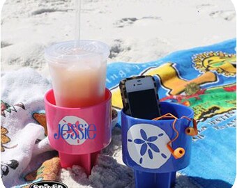 Monogrammed Beach Cubbies