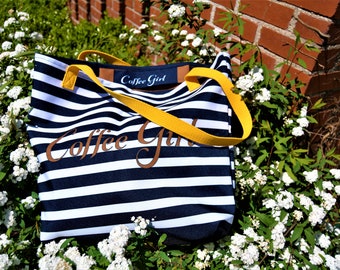 Coffee Girl Bluzzy Tote
