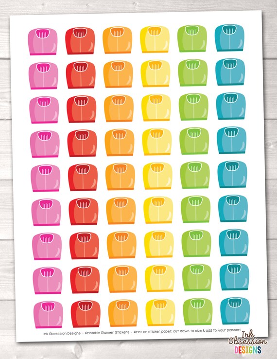 weight loss printable planner