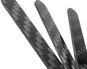 100% Real Carbon Fiber Collar Stays (set of 6)
