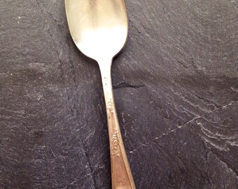Antique NEW ENGLAND Silver Plate 1919 ROSEMARY Teaspoon 6"