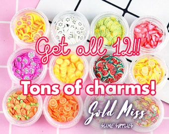 Slime Charms Free Shipping Food Decorations / Cheap Slime Charms Candy, Slime Chunks, Slime Charm Shop, Slime Fillers, Slime Kit France Kids